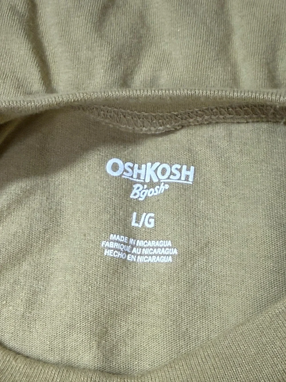 OshKosh B’gosh Long Sleeve Shirt - Boys Size Large *Never Worn*